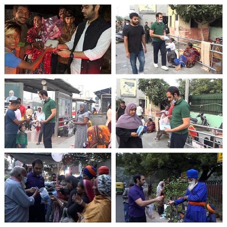 Delhi man's kind gesture sets an example as city's homeless face grave danger of air pollution