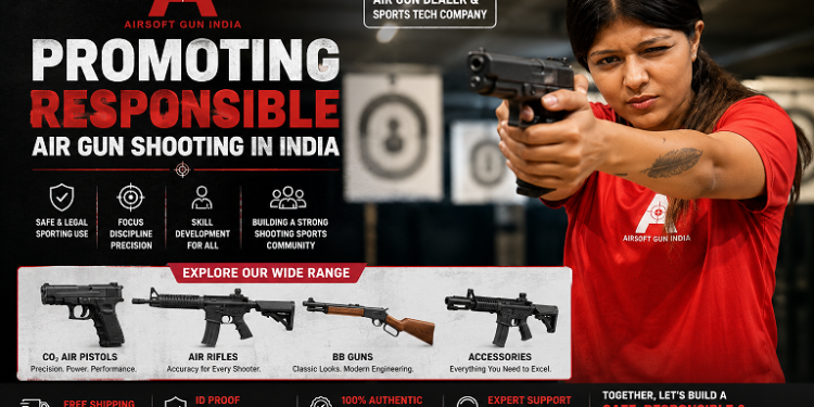Airsoft Gun India Is Driving the Growth of Responsible Air Gun Shooting Sports in India