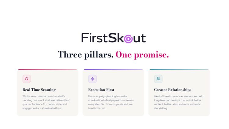 FirstSkout Expands Manual Creator Scouting in Influencer Marketing Sector