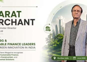 BHARAT MERCHANT NAMED AMONG TOP 05 ESG & SUSTAINABLE FINANCE LEADERS DRIVING GREEN INNOVATION IN INDIA