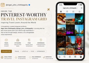 Inside the Pinterest-Worthy Travel Instagram Grid Inspiring Travel Lovers Around the World | Nigel John Chittillappilly