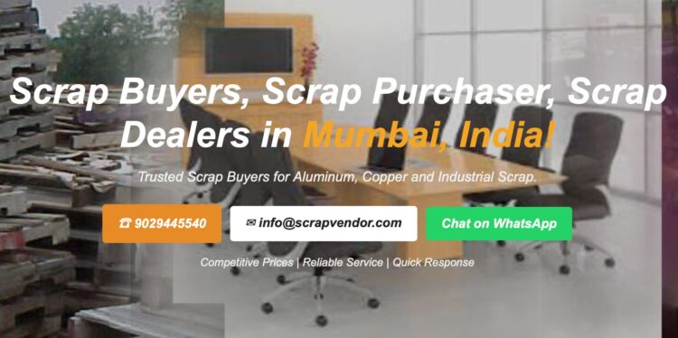 Scrap Vendor Provides Scrap Collection and Recycling Services for Mumbai Businesses