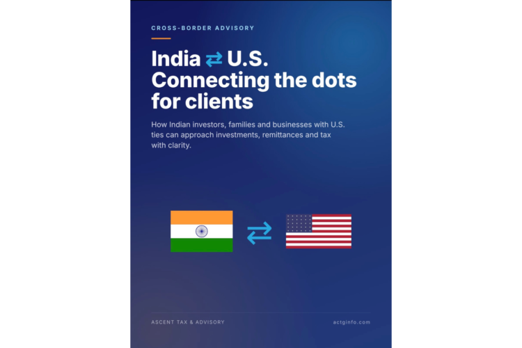 AJ Goyal’s India Roadshow to Cover Global Investing and U.S.–India Tax Rules in November